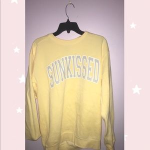 Yellow Comfort Colors “Sunkissed” Sweatshirt